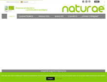 Tablet Screenshot of e-naturae.com